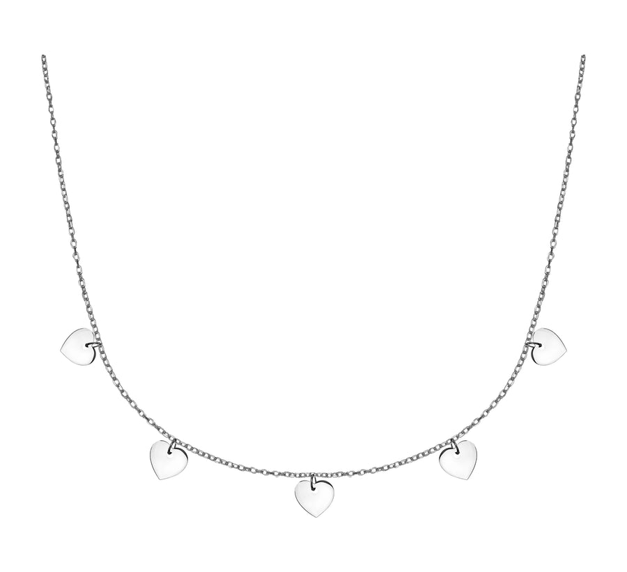 Herz Halskette in 925 Silber