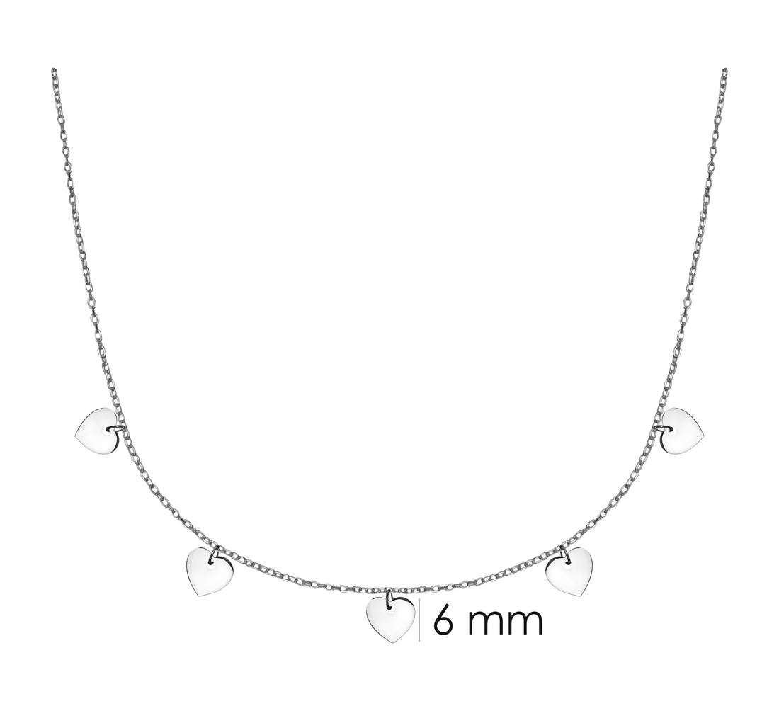 Herz Halskette in 925 Silber