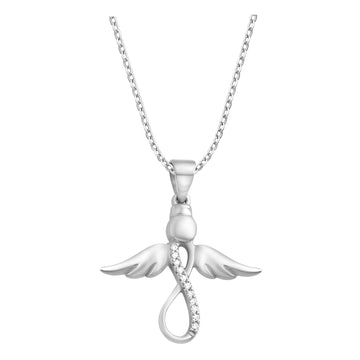 Hauptansicht von Flügel Halskette in 925 Silber von Sofia Milani - N0157