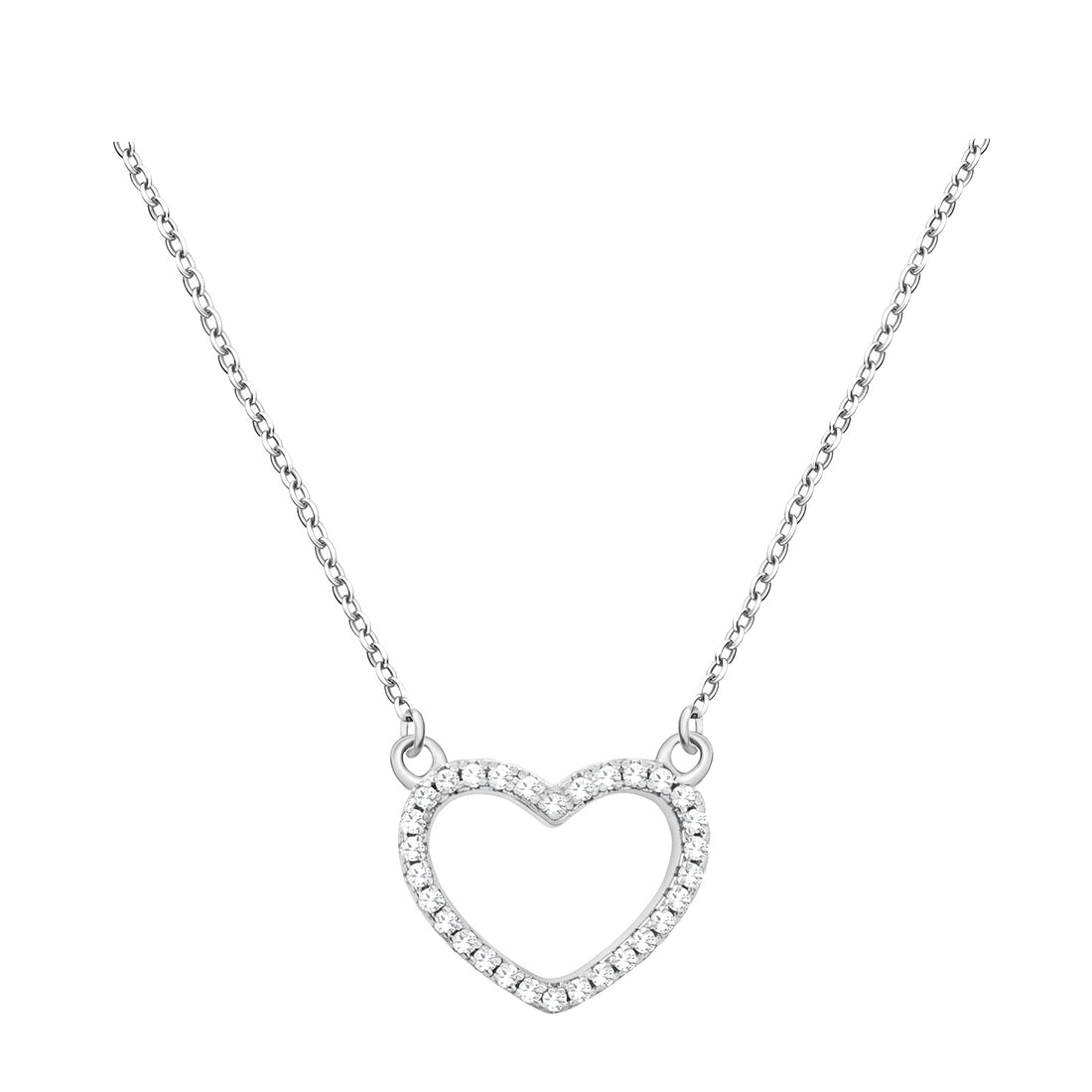 Herz Halskette in 925 Silber