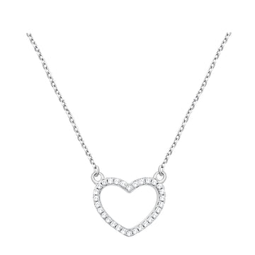 Herz Halskette in 925 Silber