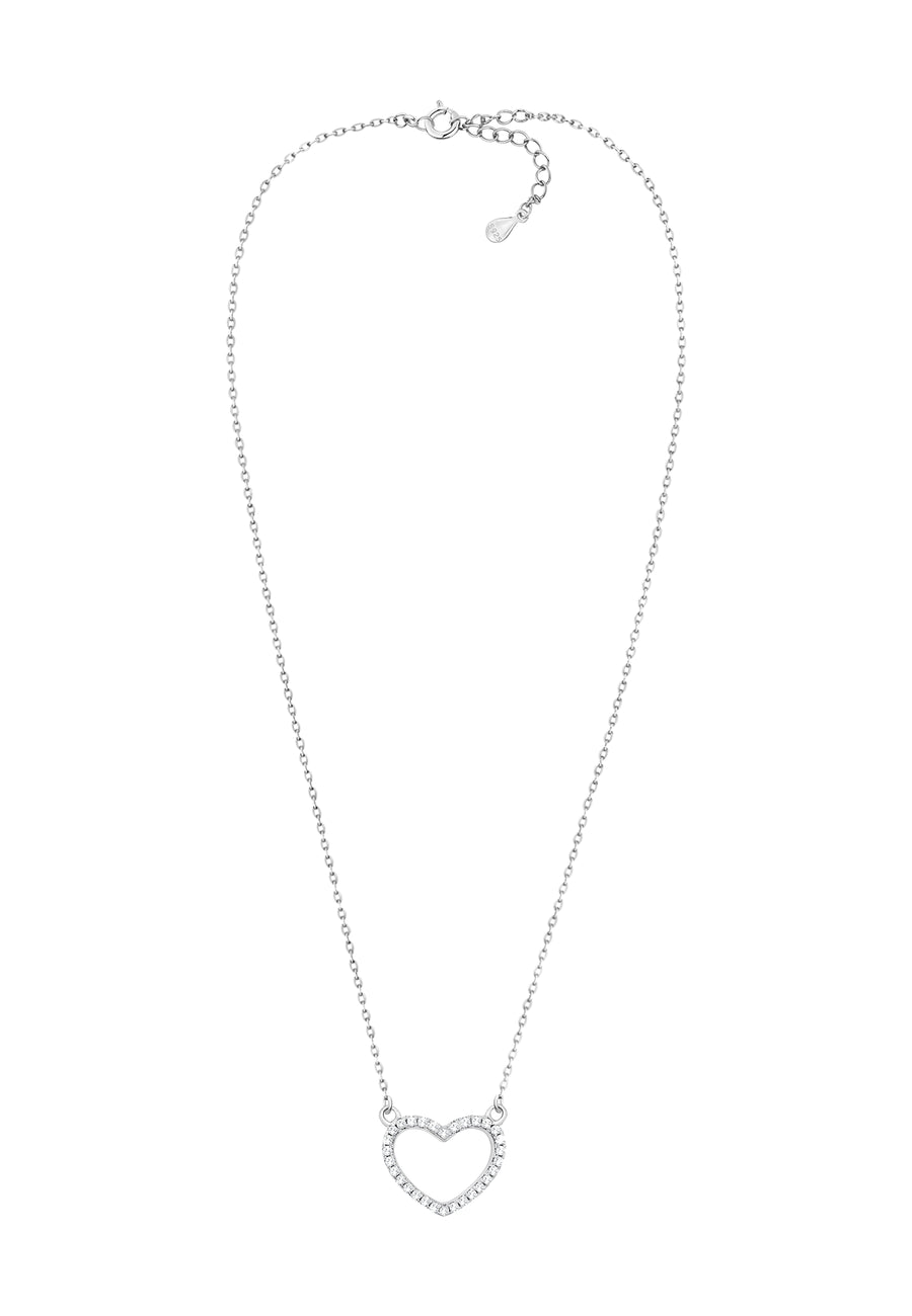 Herz Halskette in 925 Silber