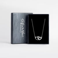 Boxansicht von Herz Halskette in 925 Silber von Sofia Milani - N0165