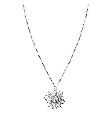 Stern Halskette in 925 Silber