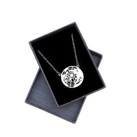 Welt Halskette in 925 Silber