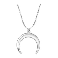 Mond Halskette in 925 Silber
