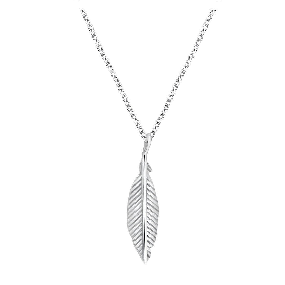 Flügel Halskette in 925 Silber