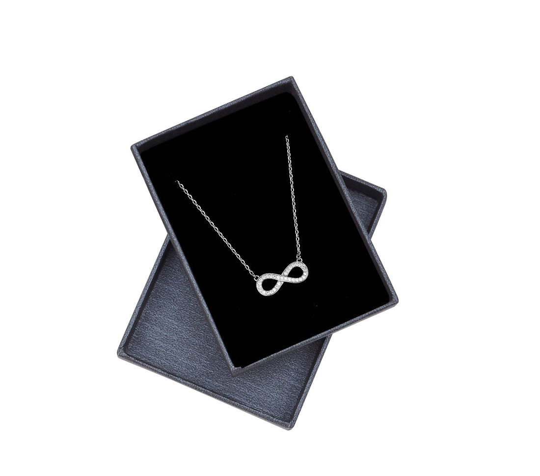 Unendlich Halskette in 925 Silber