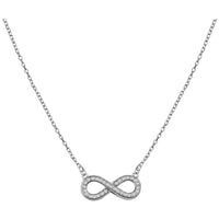 Unendlich Halskette in 925 Silber