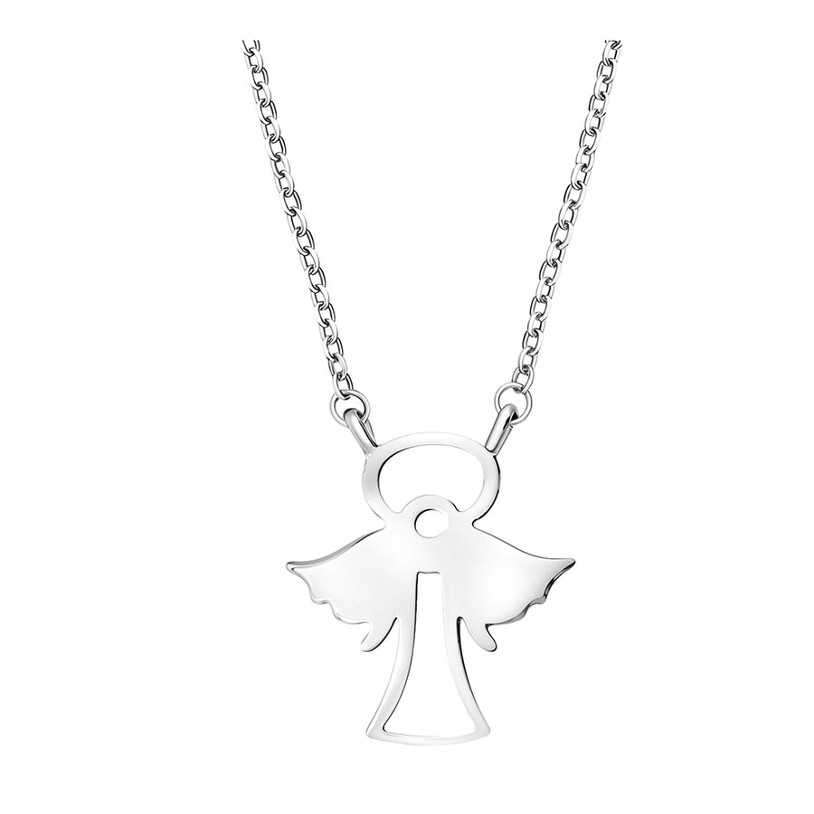 Flügel Halskette in 925 Silber