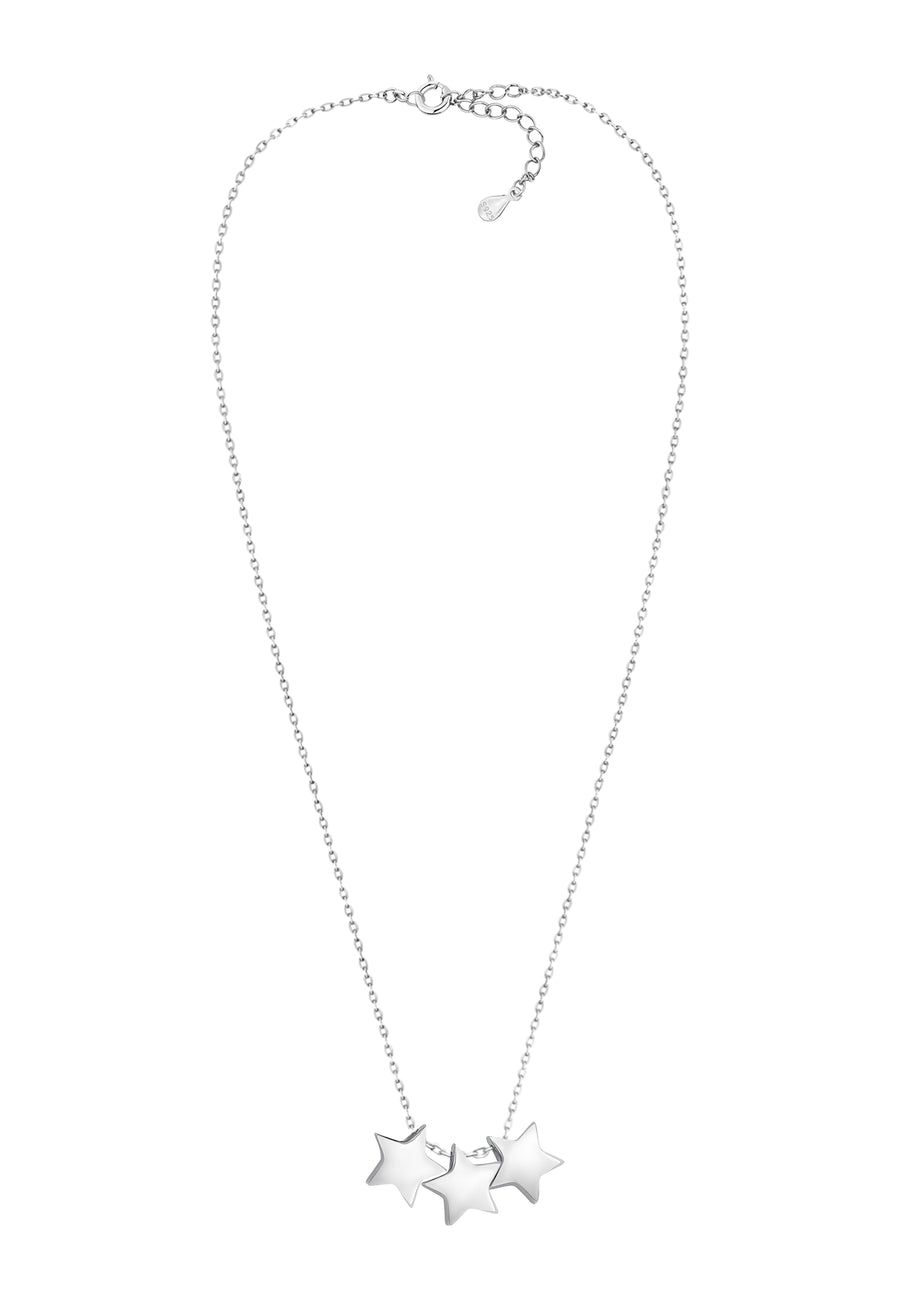Stern Halskette in 925 Silber