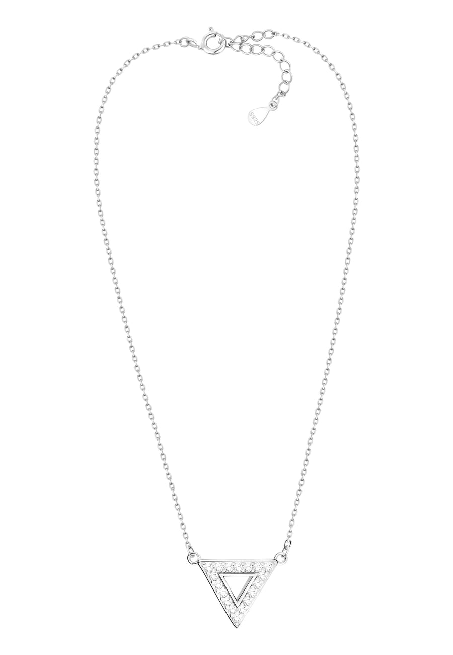 Dreieck Halskette in 925 Silber