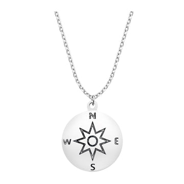 Welt Halskette in 925 Silber
