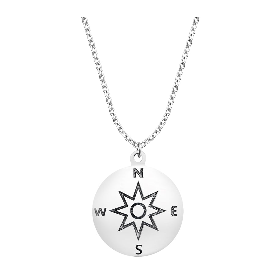 Welt Halskette in 925 Silber