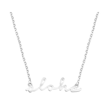 Aloha Halskette in 925 Silber