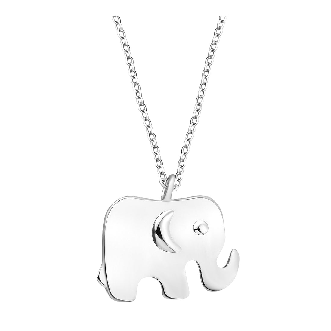 Elefant Halskette in 925 Silber
