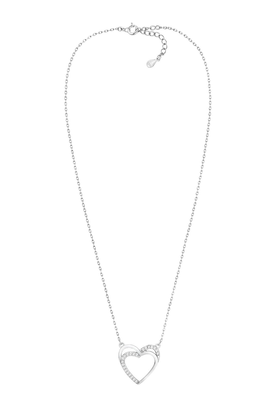 Herz Halskette in 925 Silber