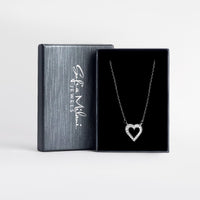 Herz Halskette in 925 Silber