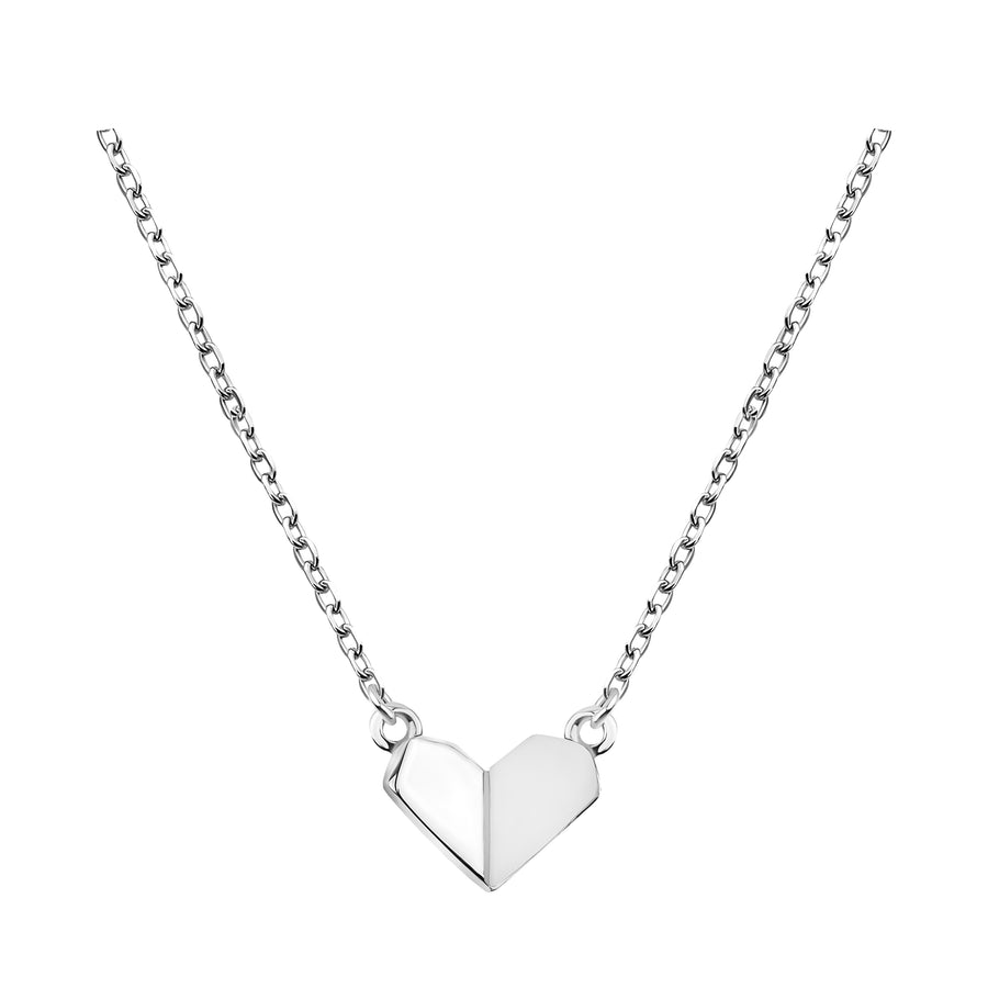 Herz Halskette in 925 Silber