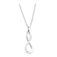 Hauptansicht von Unendlich Infinity Halskette in 925 Silber von Sofia Milani - N0311