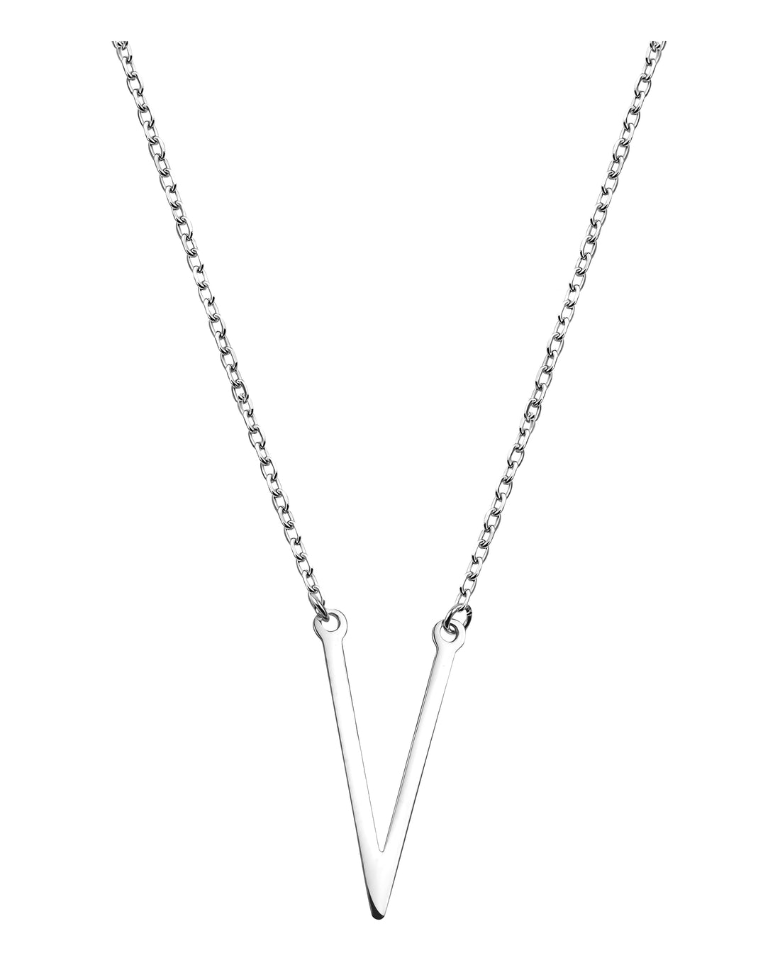 V Halskette in 925 Silber