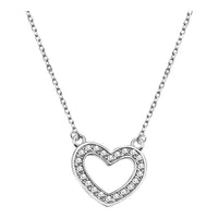 Herz Halskette in 925 Silber