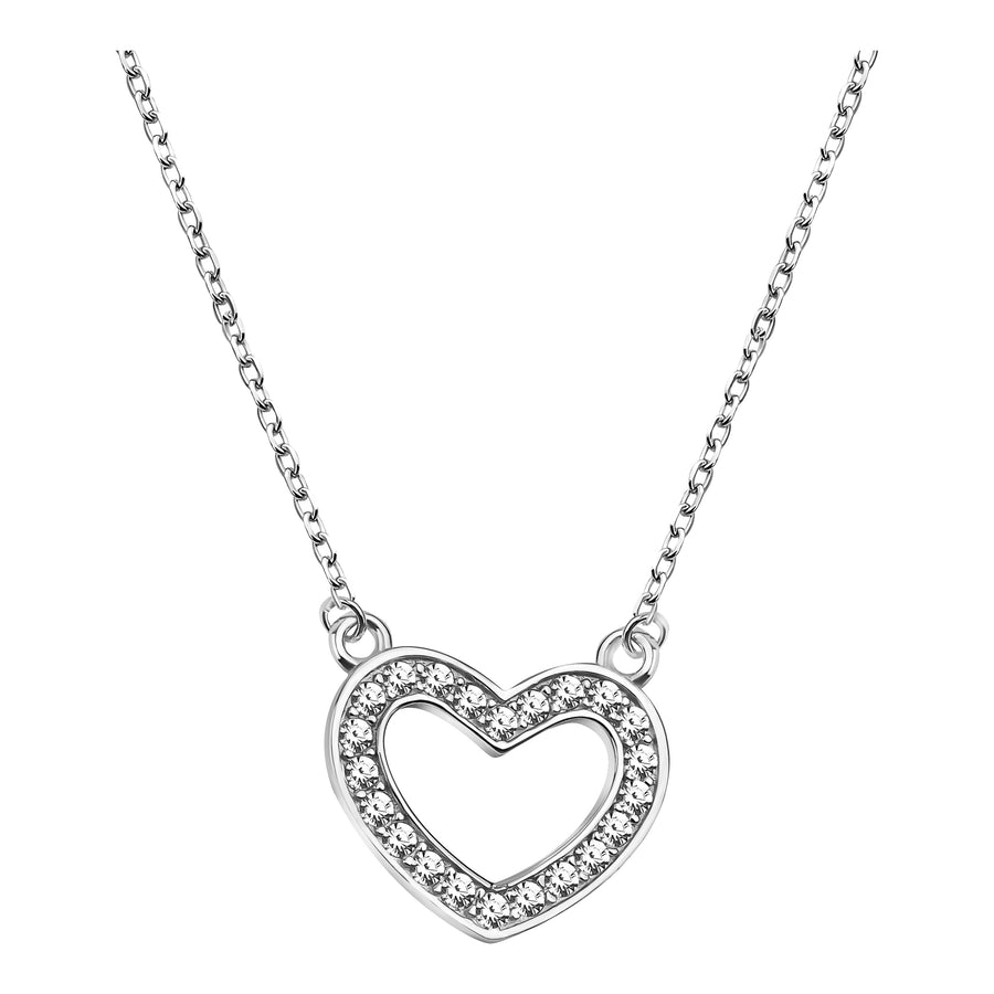 Herz Halskette in 925 Silber