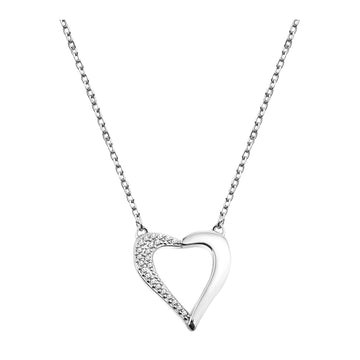 Herz Halskette in 925 Silber