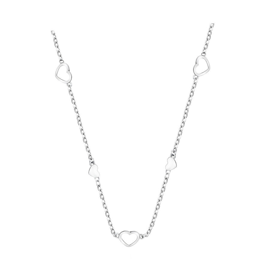 Herz Halskette in 925 Silber