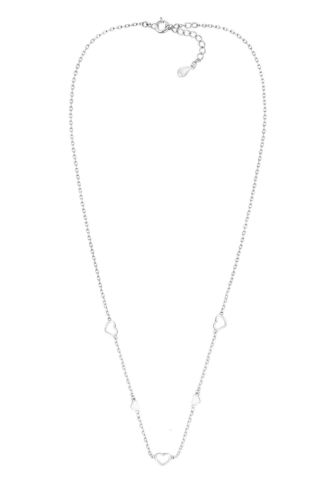Herz Halskette in 925 Silber
