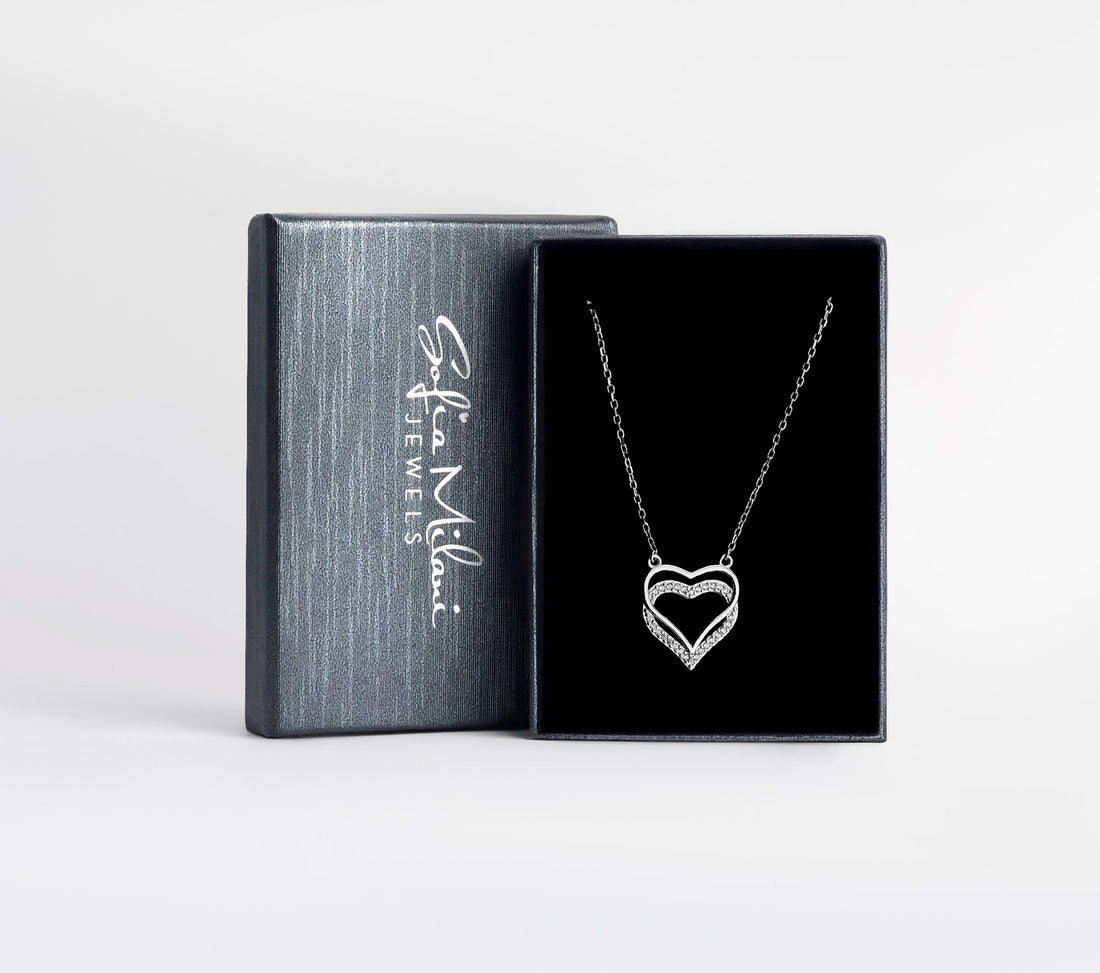Herz Halskette in 925 Silber