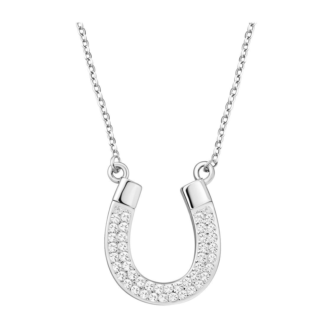 Hufeisen Halskette in 925 Silber