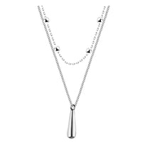 Stab Halskette in 925 Silber