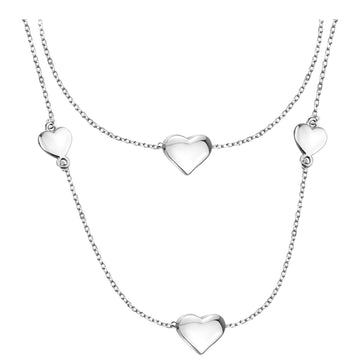 Herz Halskette in 925 Silber