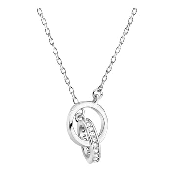 Hauptansicht von Ring Halskette in 925 Silber von Sofia Milani - N0374