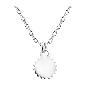 Sonne Halskette in 925 Silber