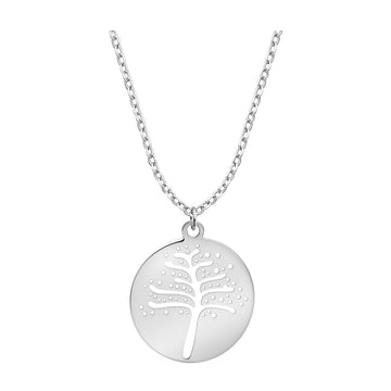 Baum Halskette in 925 Silber