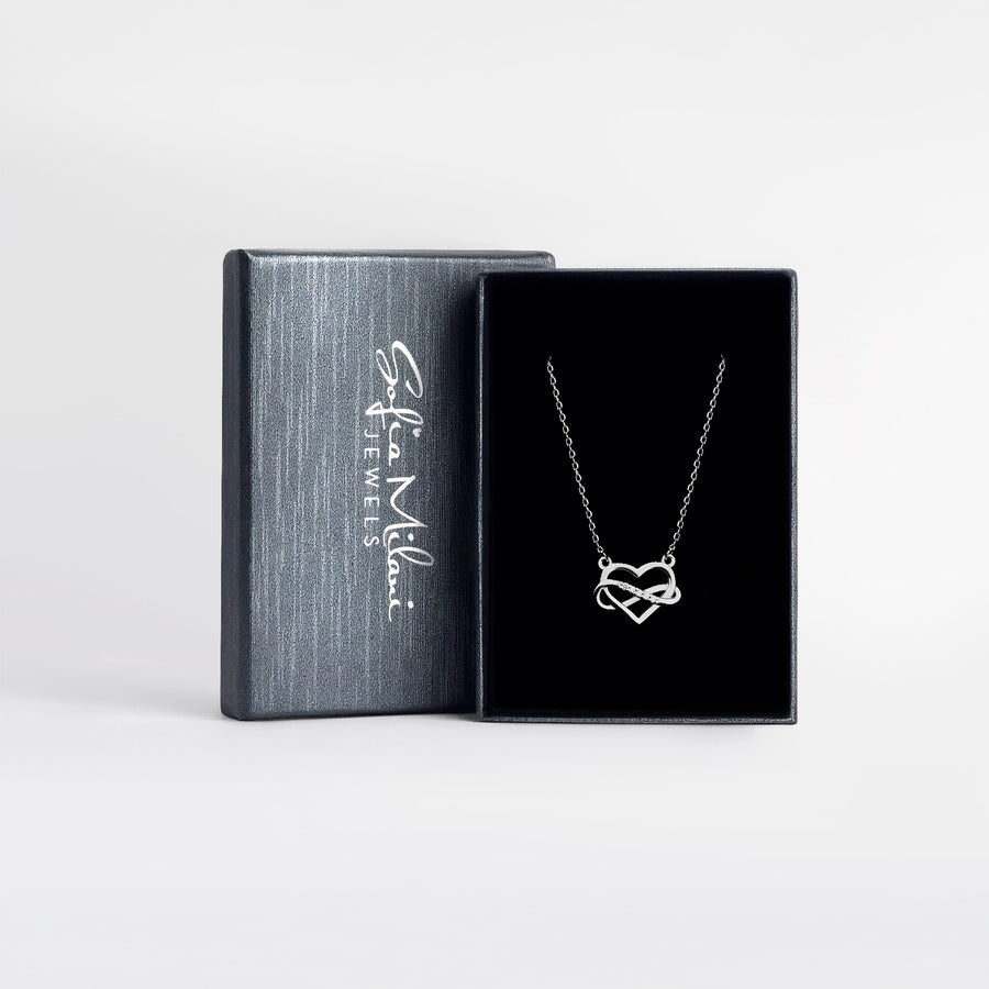 Herz Halskette in 925 Silber