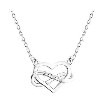 Herz Halskette in 925 Silber