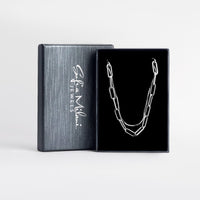 Layer Halskette in 925 Silber