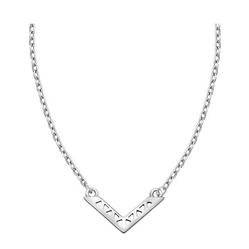 Dreieck Halskette in 925 Silber