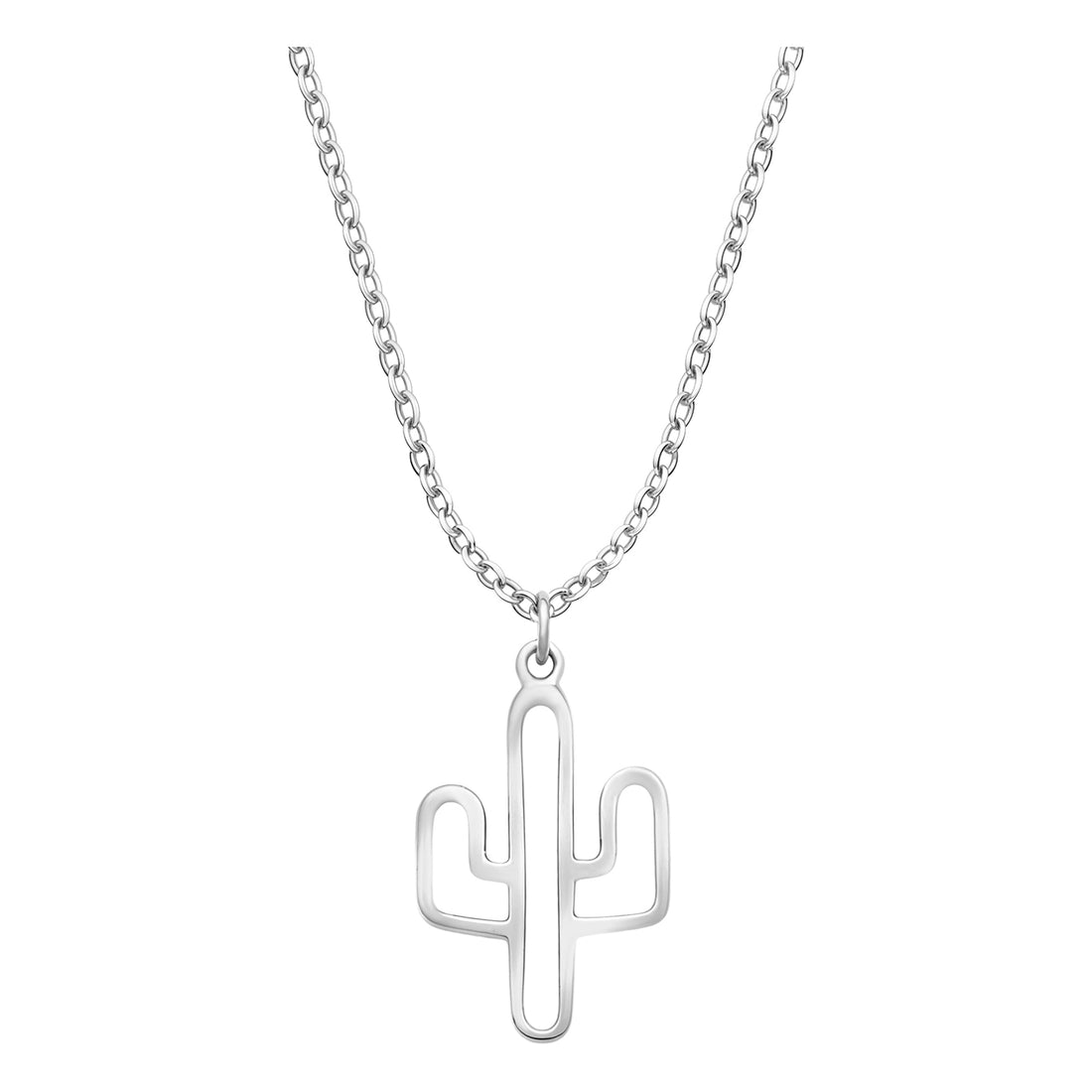 Cactus Halskette in 925 Silber