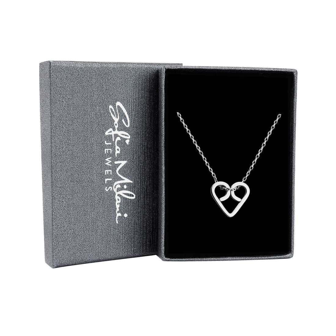 Herz Halskette in 925 Silber
