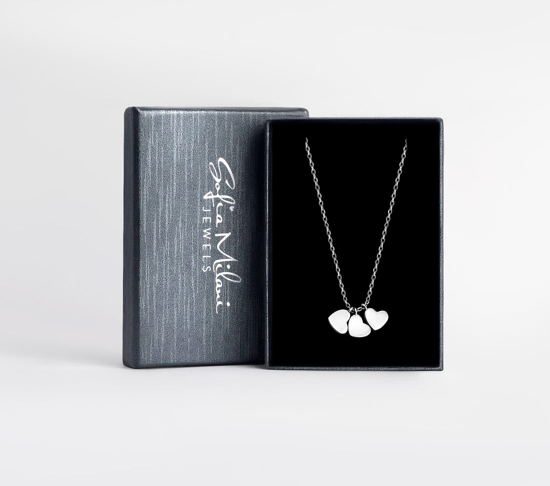 Herz Halskette in 925 Silber