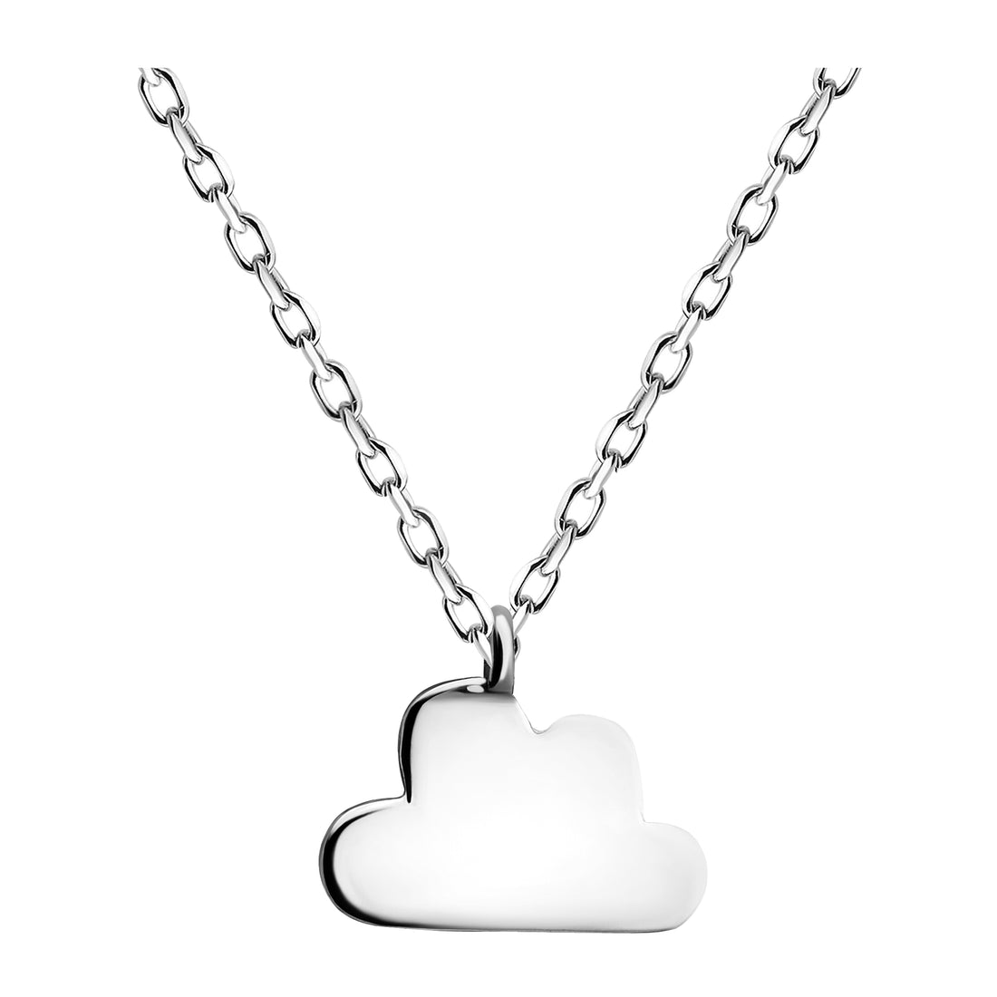 Wolke Halskette in 925 Silber