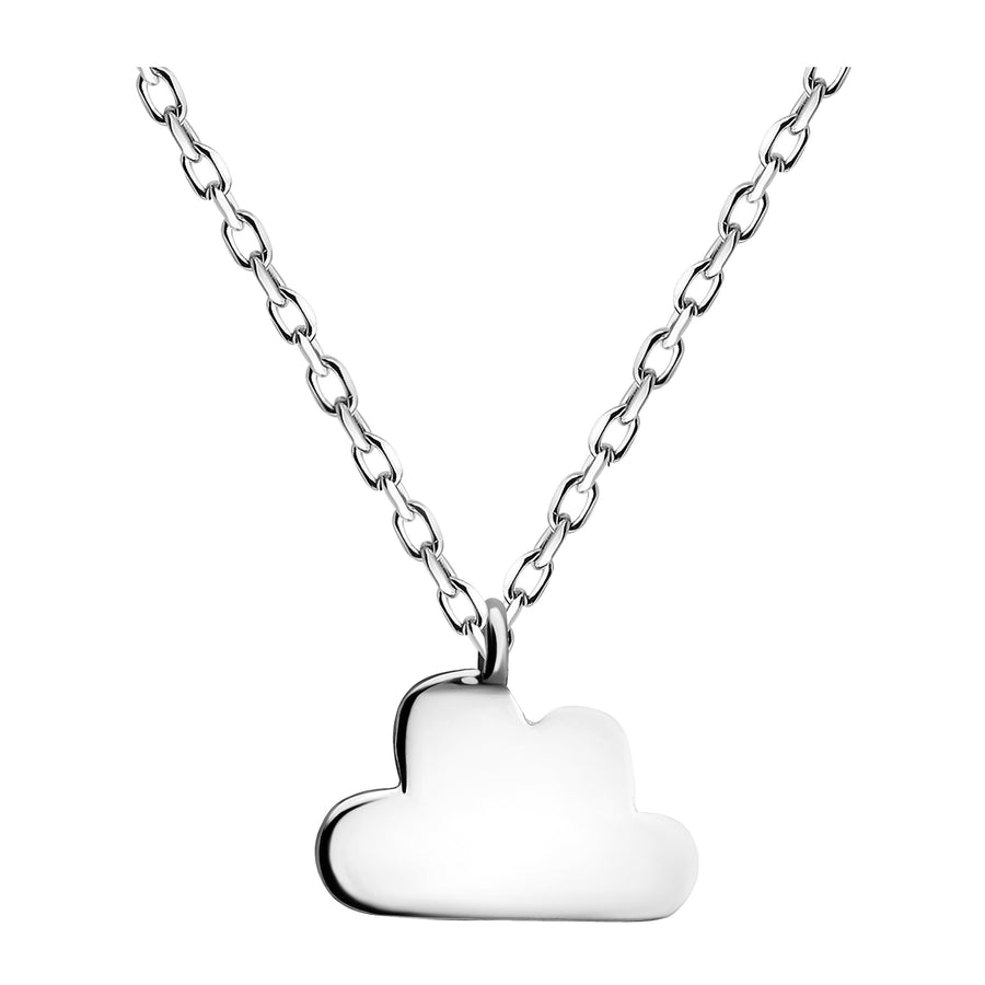 Wolke Halskette in 925 Silber