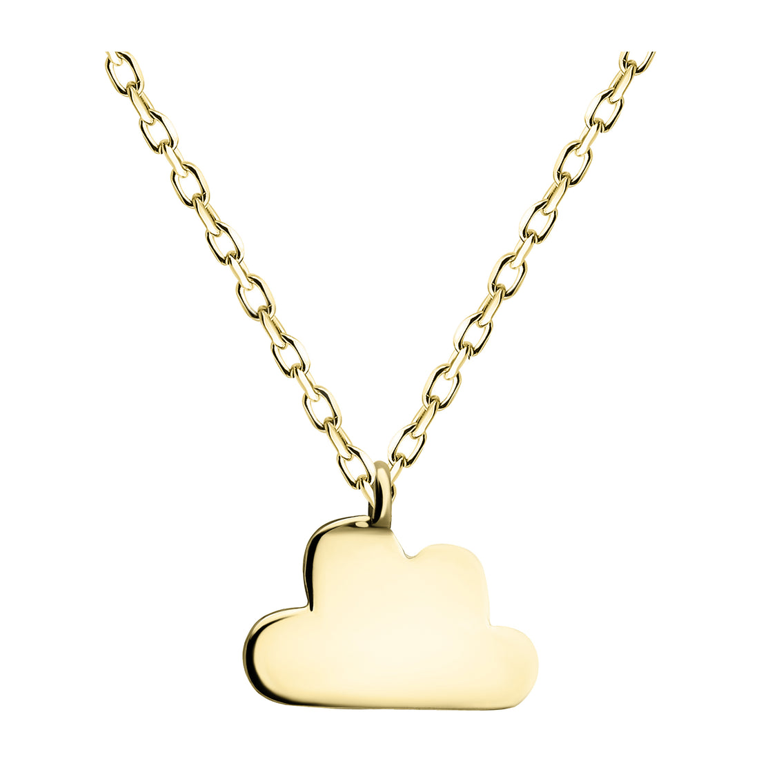 Wolke Halskette in 925 Silber