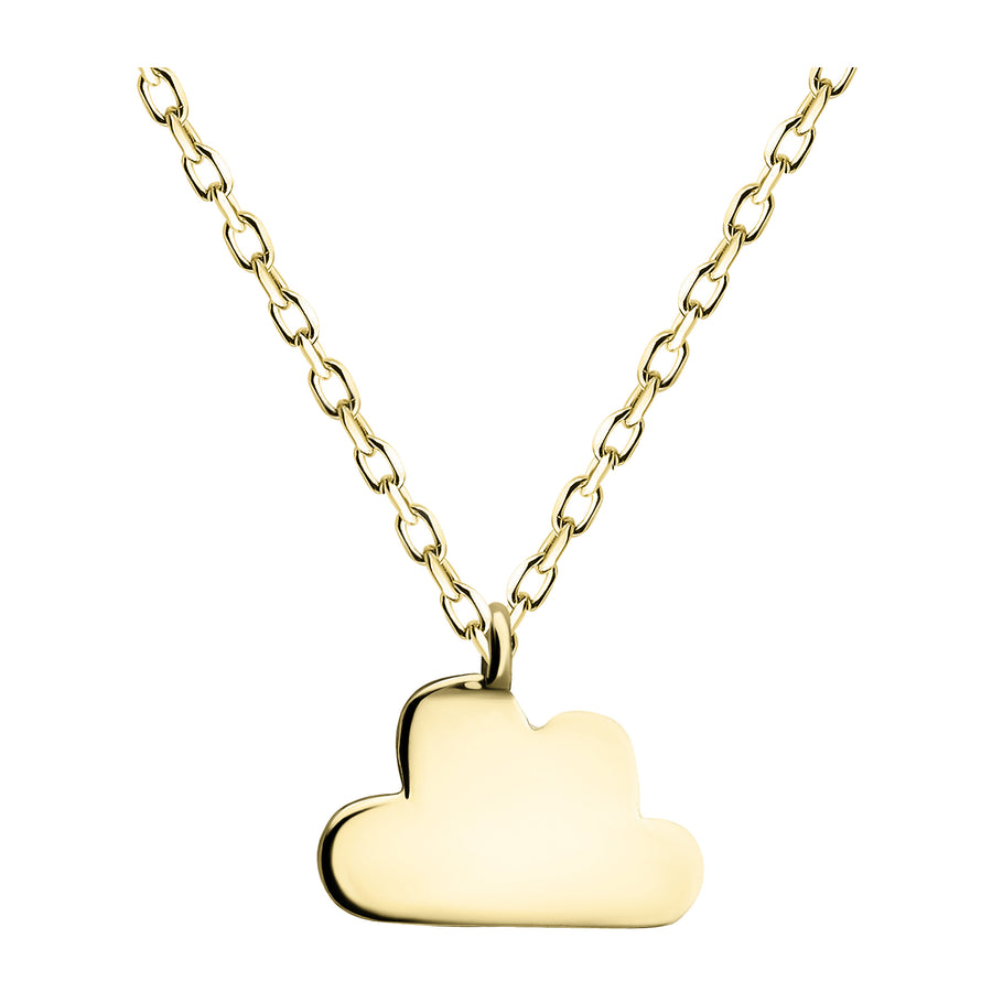 Wolke Halskette in 925 Silber