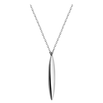 Stab Halskette in 925 Silber