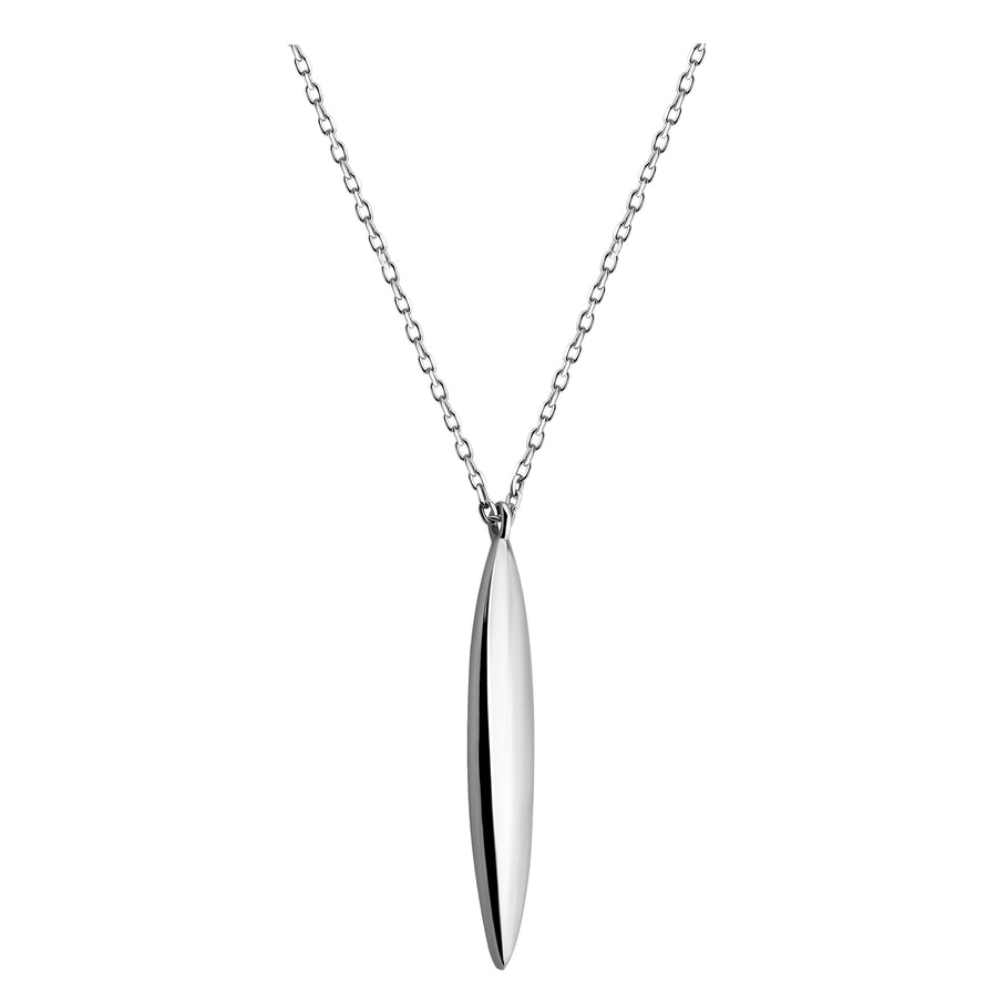 Stab Halskette in 925 Silber